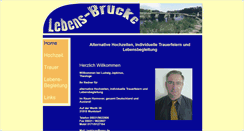 Desktop Screenshot of freietrauungen.de