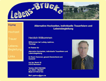 Tablet Screenshot of freietrauungen.de